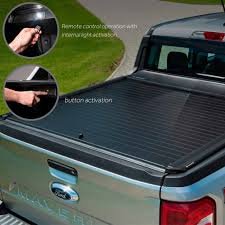 Electric Retractable Tonneau Cover with Remote Control Technology